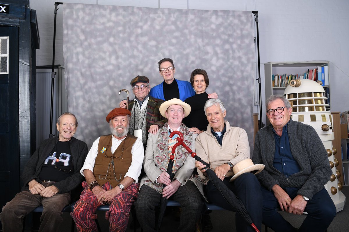 #DoctorWho #TimeController 
Photo with all the guests: 
@4SylvesterMcCoy 
@sophie_aldred 
@andrewcartmel 
#JohnLeeson 
#TerryMolloy 
#SimonWilliams 
#AndrewMorgan 
#Dalek 😉