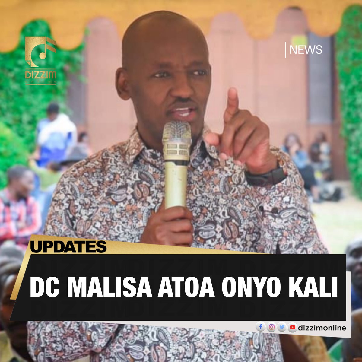 DizzimOnline's tweet photo. Mkuu wa Wilaya ya Mbeya Mh. Beno Malisa ametoa angalizo  kwa watu wanaotaka kuvuruga amani iliyopo  na kuwataka kuacha mara moja kwani Mbeya ni kitovu cha amani na biashara
Ameyazungumza hayo kwenye mahafali  ya kuhitimu kwa mafunzo ya jeshi la  akiba(Mgambo) https://t.co/qpPKd6OF6n