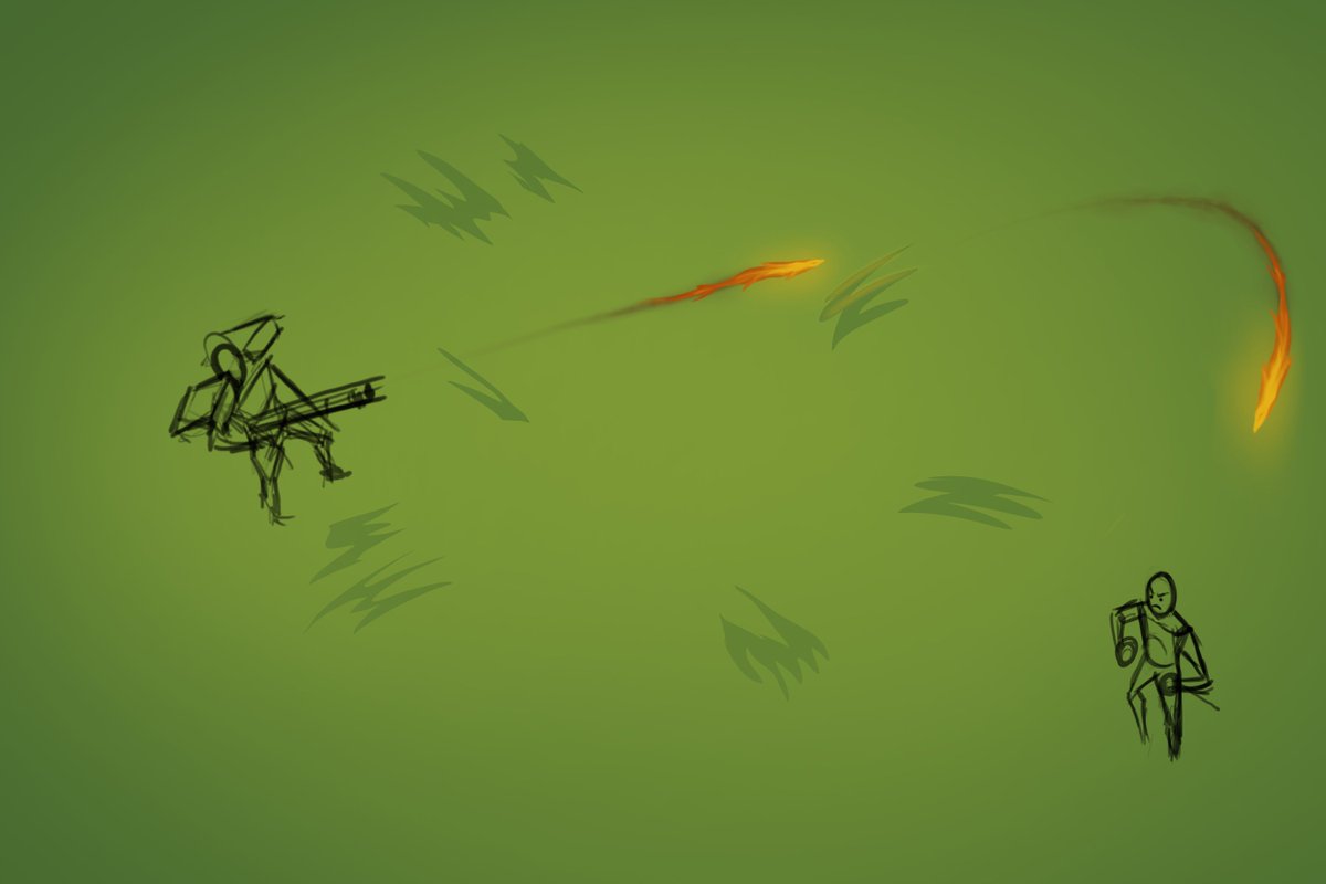 loadingbar_game's tweet photo. We’ve been showing you fire projectiles since we started sharing, but now we have a new projectile element out : Electric! While fire caused a slow burn, electric will stun your enemies! https://t.co/xe6Jh8gdOH