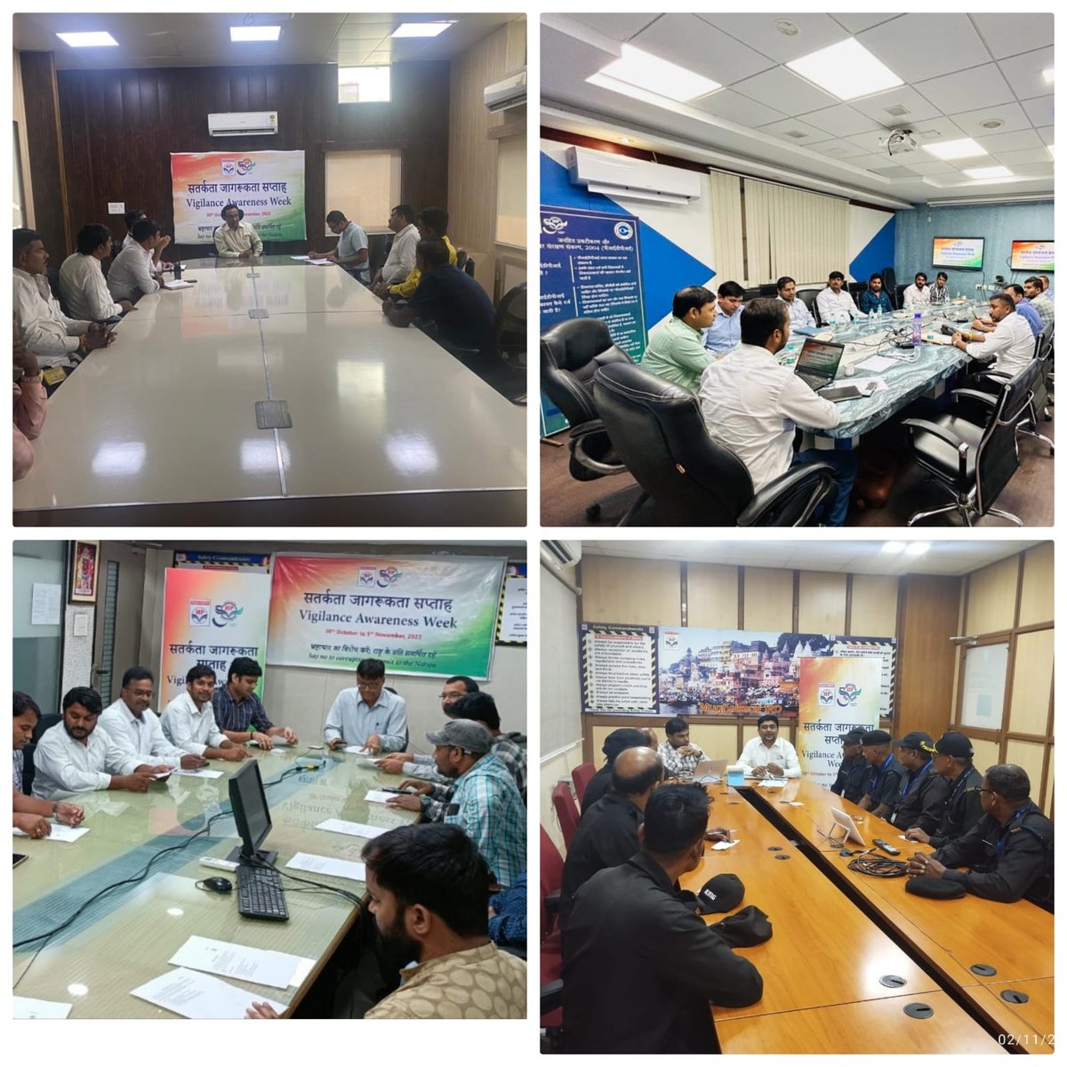 #HPCL Spreading the light of transparency during #VigilanceAwarenessWeek @ncz_hpcl @HPGAS11. 
Our meetings with Dealers, Vendors and Transporters are aimed at fostering trust and integrity. Together, we unite for building a more accountable and honest business world.