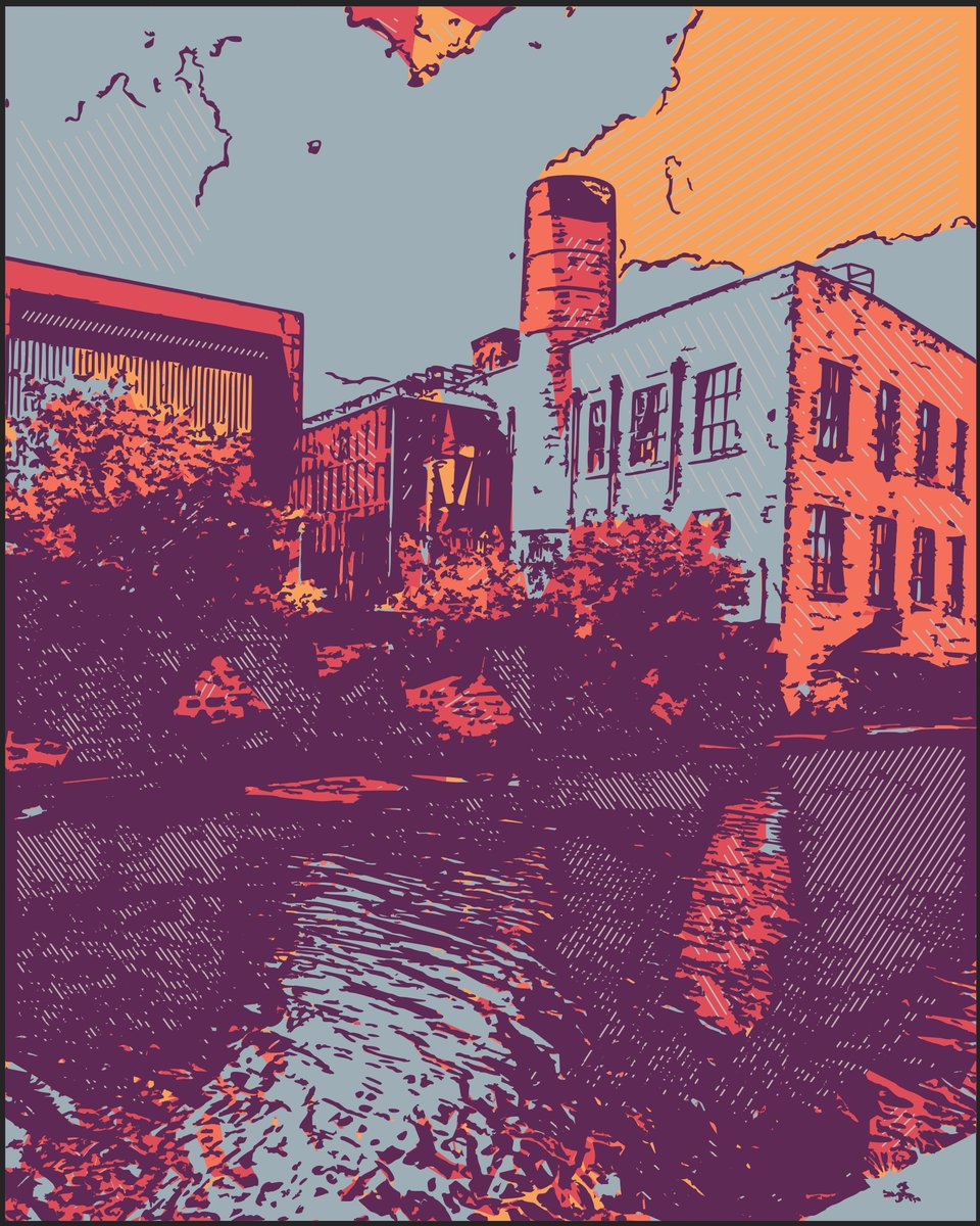 uk_haj's tweet image. #burnleycanal #vectortrace #colourshift