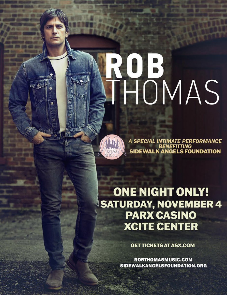 YolandaToure's tweet photo. So excited for tonight! Thanks Suzanne for sharing your extra tix with me! We’re going to have a blast! 🥰❤️🥰❤️@_sndewitt @sidewalkangels @ThisIsRobThomas https://t.co/OK2ElsimzK