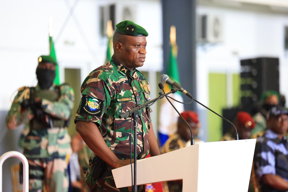 Le Président de la Transition, le Général <a href="/oliguinguema/">Brice Clotaire Oligui Nguema</a> , a réuni les forces de défense et de sécurité du Gabon ce 4 novembre 2023, à la Base aérienne 01 de Libreville, pour un discours majeur.