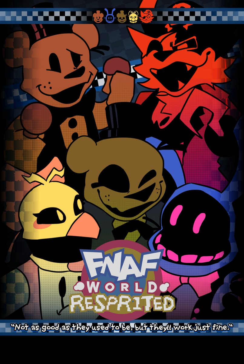 FNaF World - All Freddy Mods #FNaF 