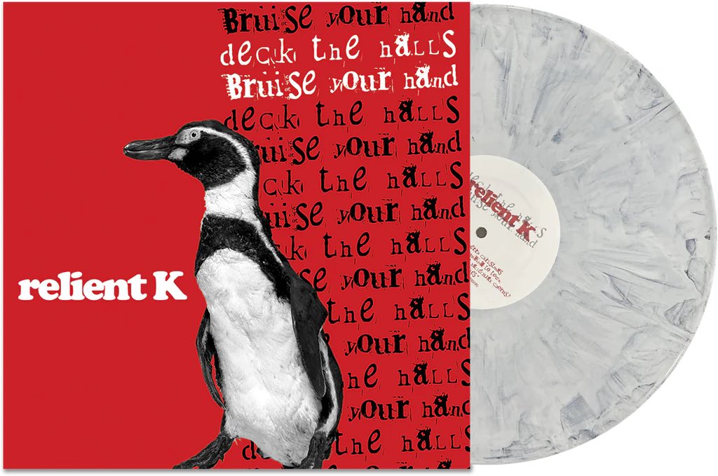20 years ago today Deck The Halls Bruise Your Hand came out as an on pack CD to Two Lefts. 

Now available as a limited edition vinyl using the original masters. 
Get your copy here

relientk.com