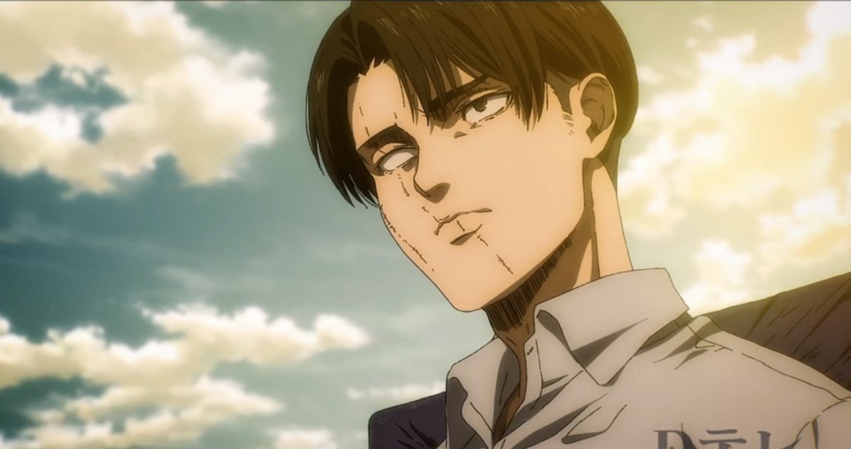 It's done. After 10 years waiting, you've survived until the end. I'm glad he's there giving lolipop to kids. 🥰 #AttackOnTitan #leviackerman #AttackonTitanFinalSeason