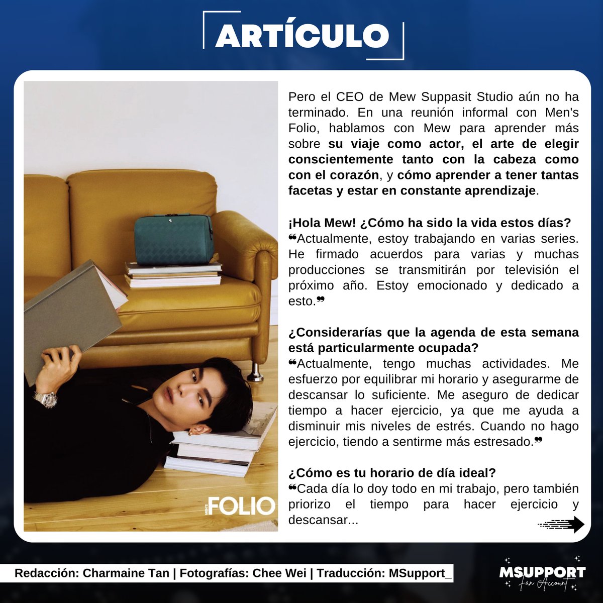 MSupport_'s tweet photo. TRAD || • Les traemos la primera parte del artículo de Man's Folio.

También, les dejamos el link para que lo compartan, le den like, lo guarden y le den mucho apoyo.
🔗: https://t.co/Afw1sUpNXP

#Montblanc #MontblancLibrarySpirit #MewSuppasit #มิวศุภศิษฏ์ #Thailand https://t.co/I1pyBP4INq