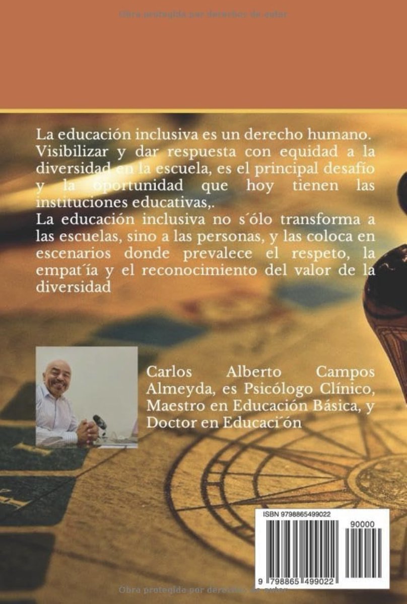 Les comparto que nuestro libro “Rutas hacia la educación inclusiva”, ya está publicado en Amazon.Ojalá sea de interés y pueda aportar.Muchas gracias.