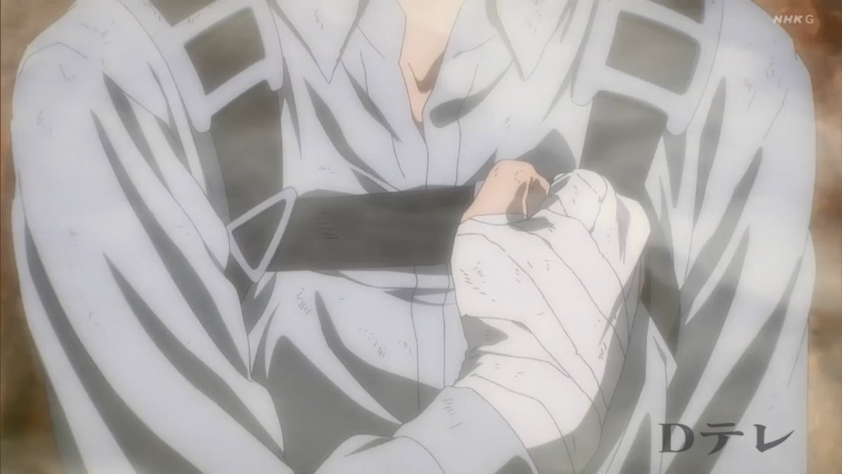 ackerwrld's tweet photo. levi’s first time crying 

#AttackonTitanFinalSeason https://t.co/MueuSkkCKH