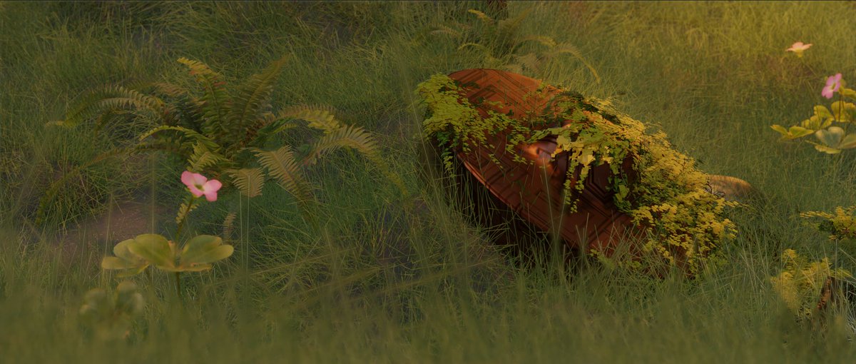 IvanNkemakolam's tweet photo. Nature Reclaims: The Story Of A Moss-Covered Robot 🌲🌲🌲
#b3d #blender #cyclerender #gscatter #blender3d #3dart https://t.co/ECDipip5rS