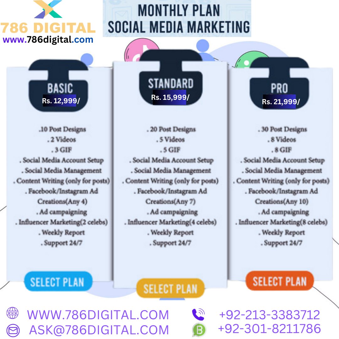 786digitall's tweet photo. *Social Media Marketing Monthly Plans*
We will handle your business from zero
#786digital #Marketing #MarketingAgency #Socialmediamarketing #Marketingdigital #digitalmarketing #Branding #Advertisingagency #7Figures #ROI #ROAS #Sales #Conversion #Shopify #Ecommerce #FbAds #Busines https://t.co/T44SzSumNV
