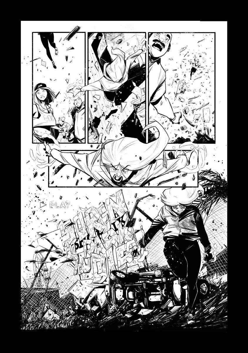O_Roig's tweet photo. Page 7 from Buffy the Last Vampire Slayer 4, out now!

@boom_studios, with @RunBarbara, @faureiana, @nonesistecomics, @peachchild https://t.co/HQ1BSyEZcB