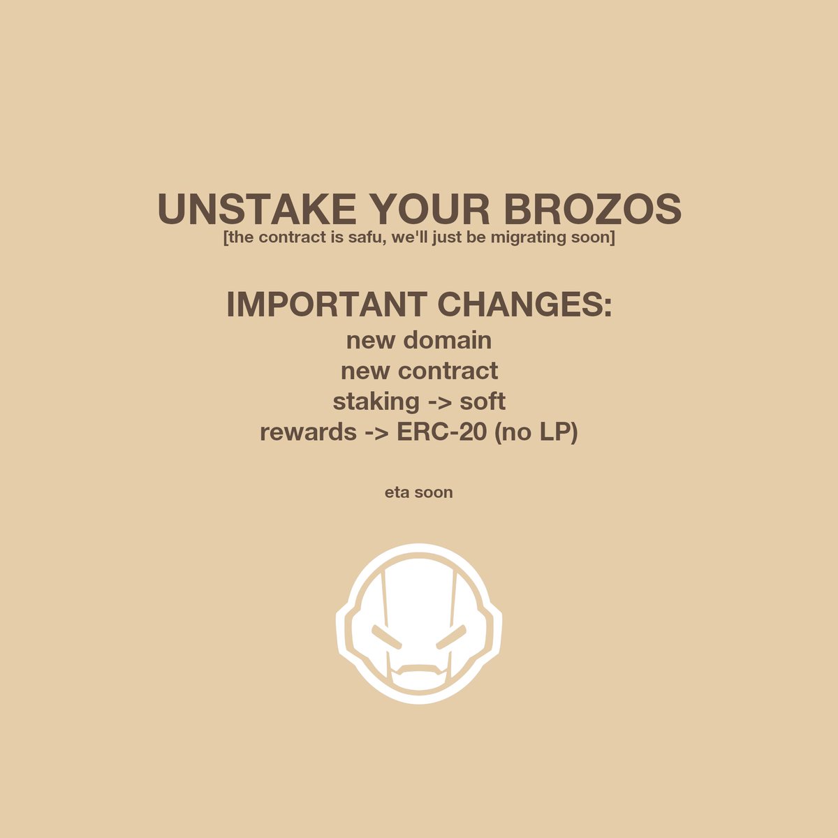Brozo is going through some changes cont.

Most notably:
We will be purchasing a new domain, stay tuned 
We will be creating an entirely new staking contract
Staking will be non-custodial
Rewards will be in the form of ERC-20 token

Points will work, and UI bugs will be resolved