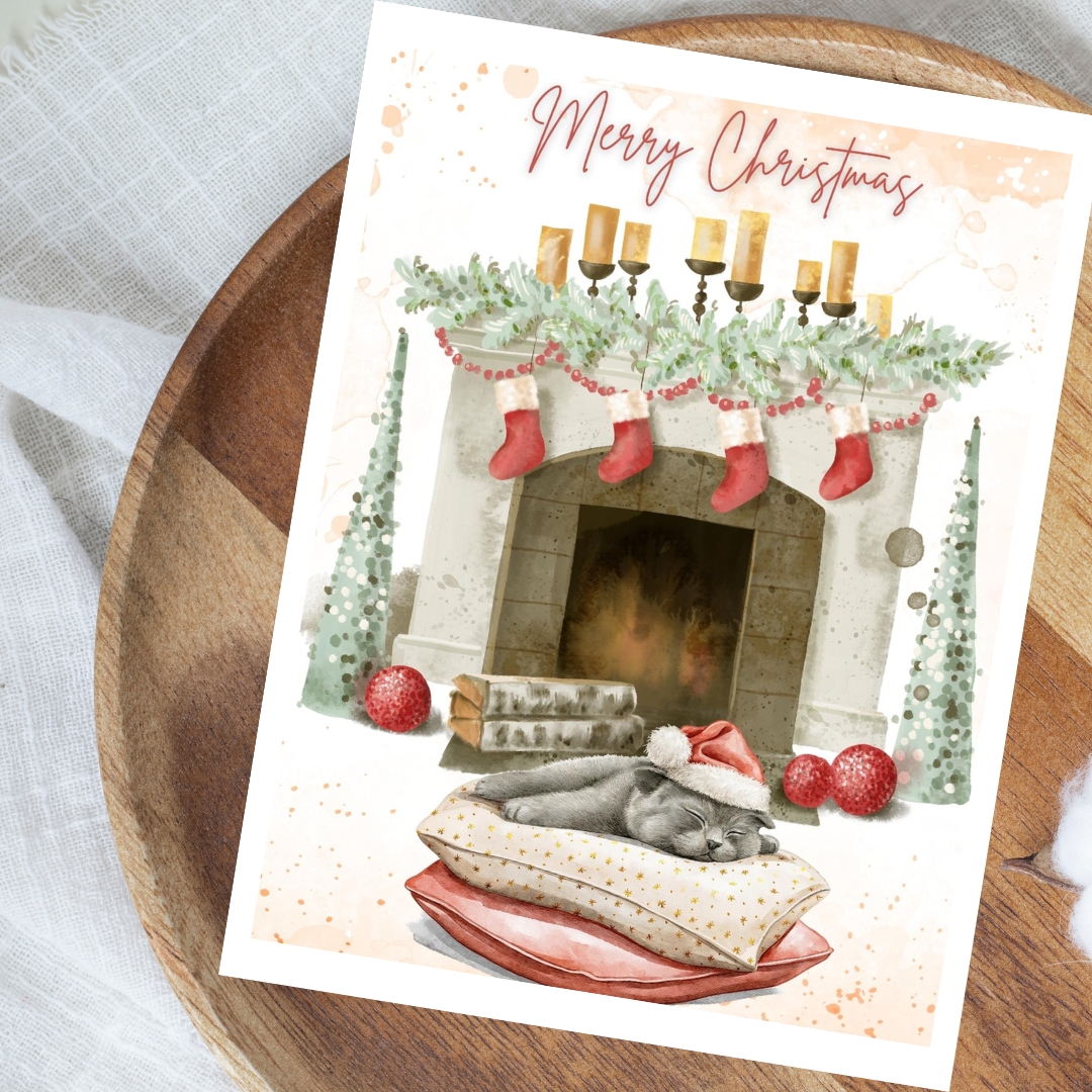 CreationsDmw's tweet photo. Christmas Cat Sleeping by a Decorated Fireplace https://t.co/rr2j9JFXdJ via @Etsy 
#christmasgreetingcard #christmas #christmascard #christmascards #greetingcard #merrychristmas #greetingcards #christmasgreetingcards #etsysale #etsy @Etsy  #etsystore #etsyseller https://t.co/YqSEgN1hiI