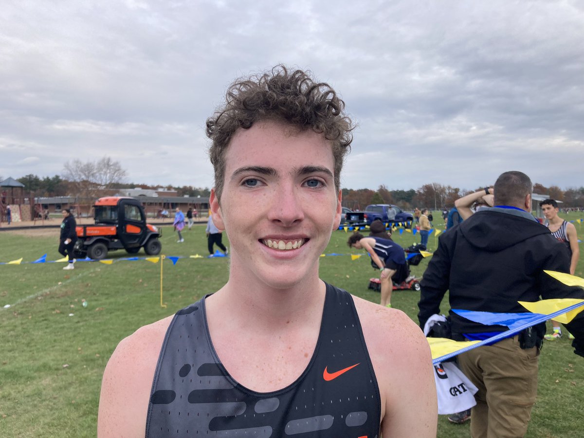ByPeteTobey's tweet photo. Schuylerville’s James Lynch is the runner-up in the boys Class C race #518xc https://t.co/xZo6Is5hLh