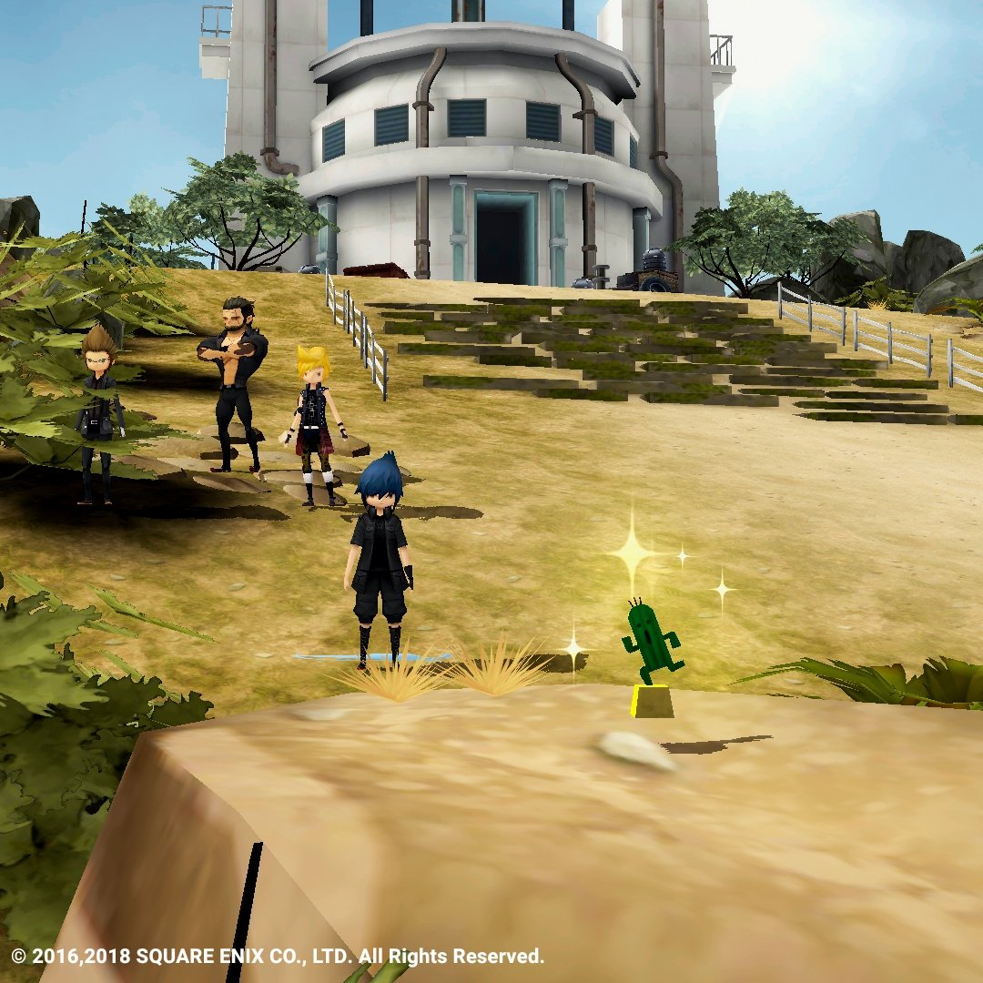 chickemama's tweet photo. 🌵見つけたョ
#FF15 #FFXV #FFXVPocketEdition https://t.co/ScXVanDJar