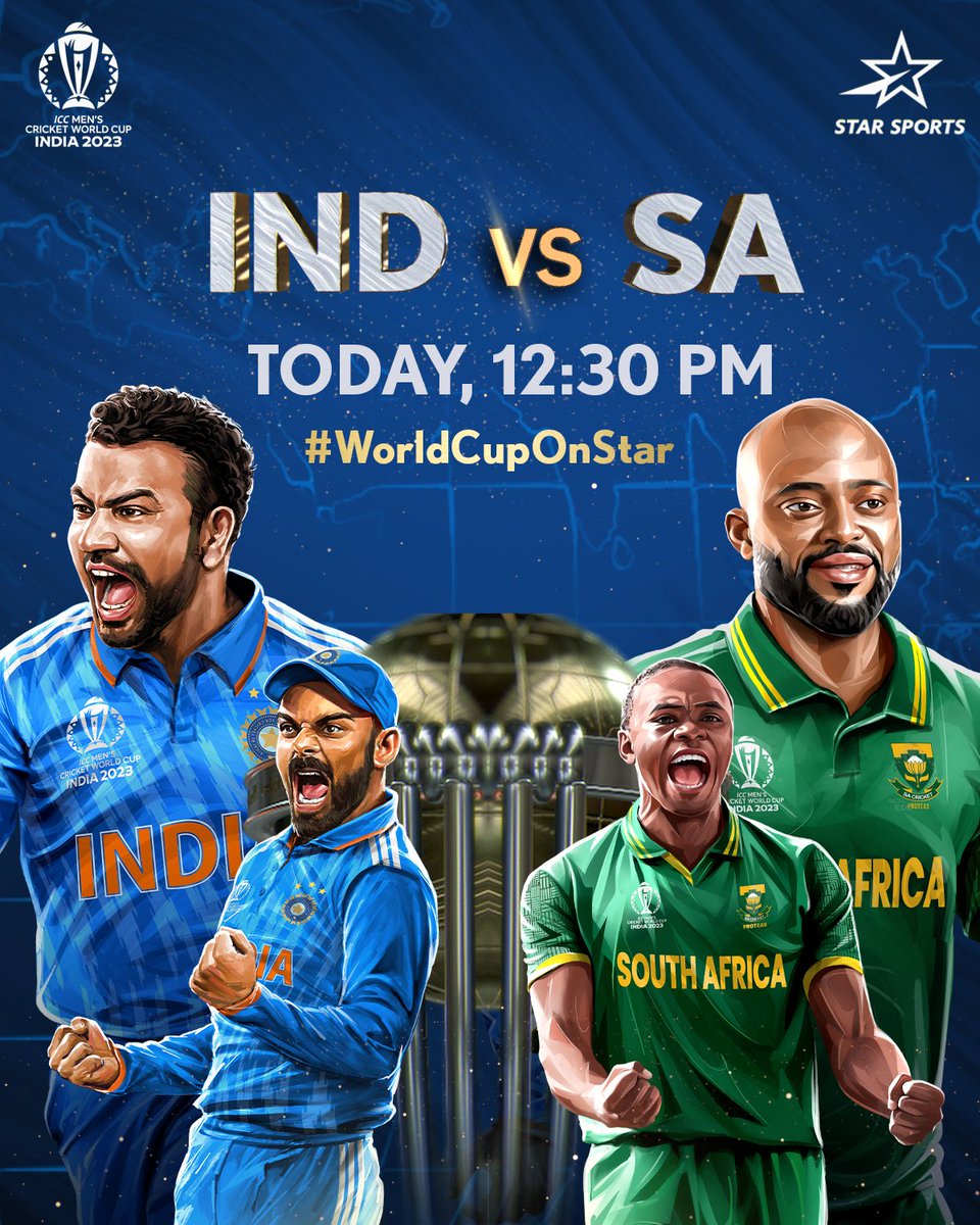 Sunday. King Kohli's Birthday. Matchday. 🤩♥️ 📸 @StarSportsIndia #RCB12thManArmy #INDvSA #CWC23 #WorldCupOnStar #WorldCup