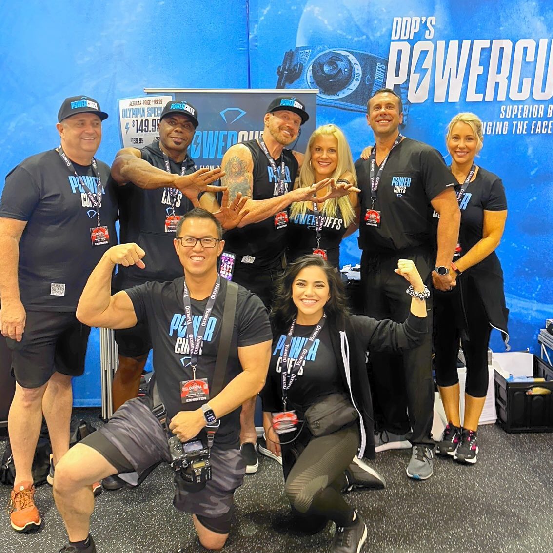 The Greatest #PowerCuffs team on the Planet 💎 DDP
#mrolympia #mrolympia2023 #olympia2023