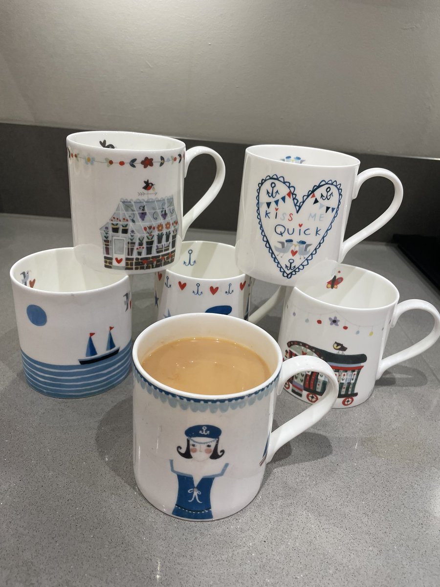 Finally added to my collection of a single <a href="/LoveheartLtd/">Lucy Loveheart</a> mugs. I was given the Sailor Girl one as a gift about 5 years ago. It’s still going strong. It’s used daily, goes in the dishwasher and has faded minimally. No cracks or chips. more importantly, tea tastes great out of it.