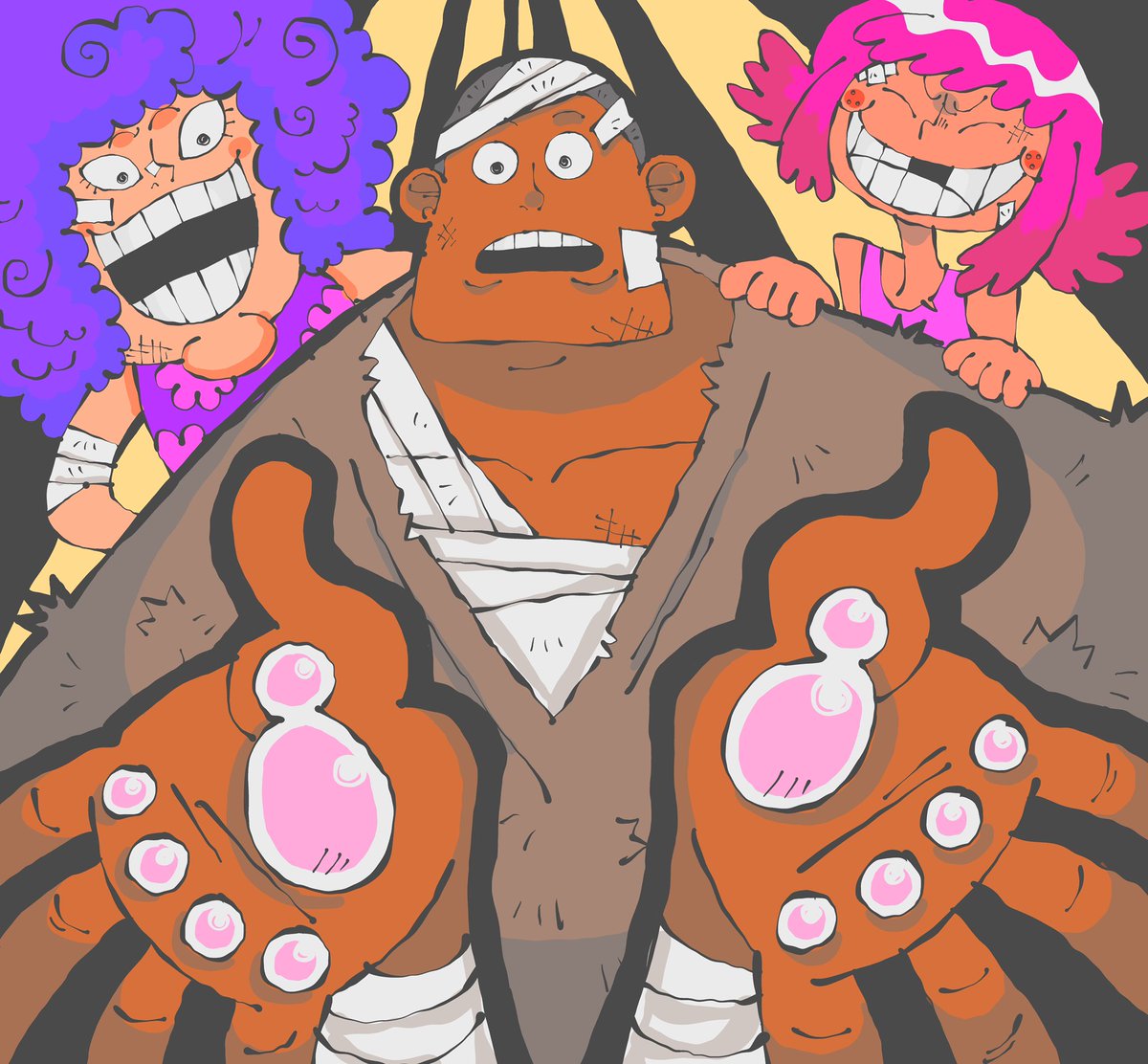 hands of liberation!!!
#ONEPIECE #ONEPIECE1097