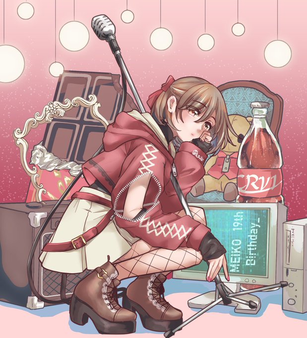 #MEIKO誕生祭2023 #MEIKO生誕祭2023 #MEIKO ちょっと過ぎちゃったけどめ～～ちゃん19歳おめでとう 