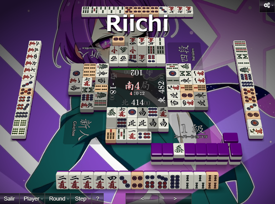 CloudsFanfare63's tweet photo. Top 1! Let's goooooooo! I actually managed to stay put during all of the hanchans! Let's see if I can keep it up next week!😄

Bonus: Nice sanshoku I got to finish a game. https://t.co/60iyJZqkl3