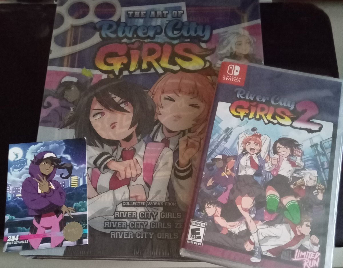 River City Girls 2 

Game and artbook from Limited Run Games 

#gaming #gamers #shareyourgames #GamersUnite #switchcorps #nintendo #beatemup #rivercitygames #limitedrungames #gamecollection #gamergirl