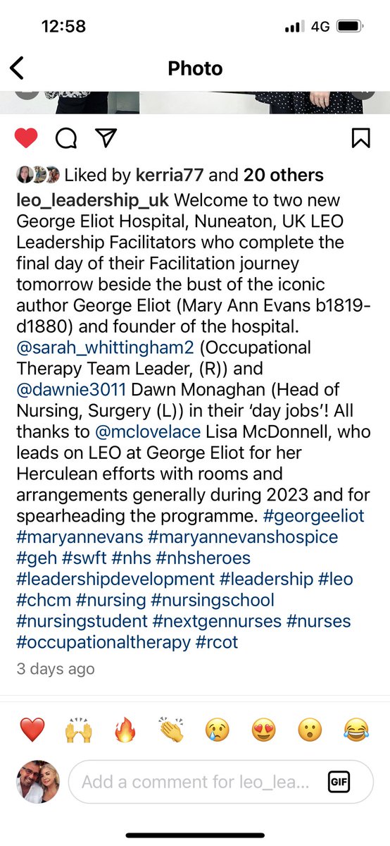 A busy week for the <a href="/GEHNHSnews/">George Eliot Hospital NHS Trust</a> LEO faculty with not one but two courses! Thank you to <a href="/DawnMonaghan6/">Dawn Monaghan</a> <a href="/sshuttleworthOT/">Sarah Whittingham</a> <a href="/morris_maxine/">Maxine morris</a> and Emma Benjamin from SWFT for brilliant facilitation #❤️atpeace