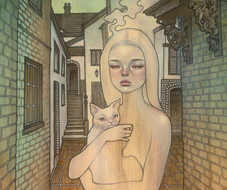 New work by Audrey Kawasaki <a href="/AudreyKawasaki/">Audrey Kawasaki</a> #audreykawasaki