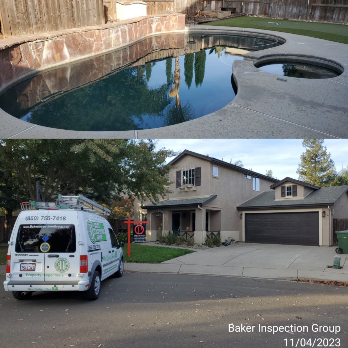 Thank you to our client for choosing Baker Inspection Group for your home and pool inspection needs in Turlock this morning. #bigvalue #homeinspector #homeinspection #california #turlock #turlockrealestate #turlockrealtor #turlockhomeinspector #turlockhomeinspection