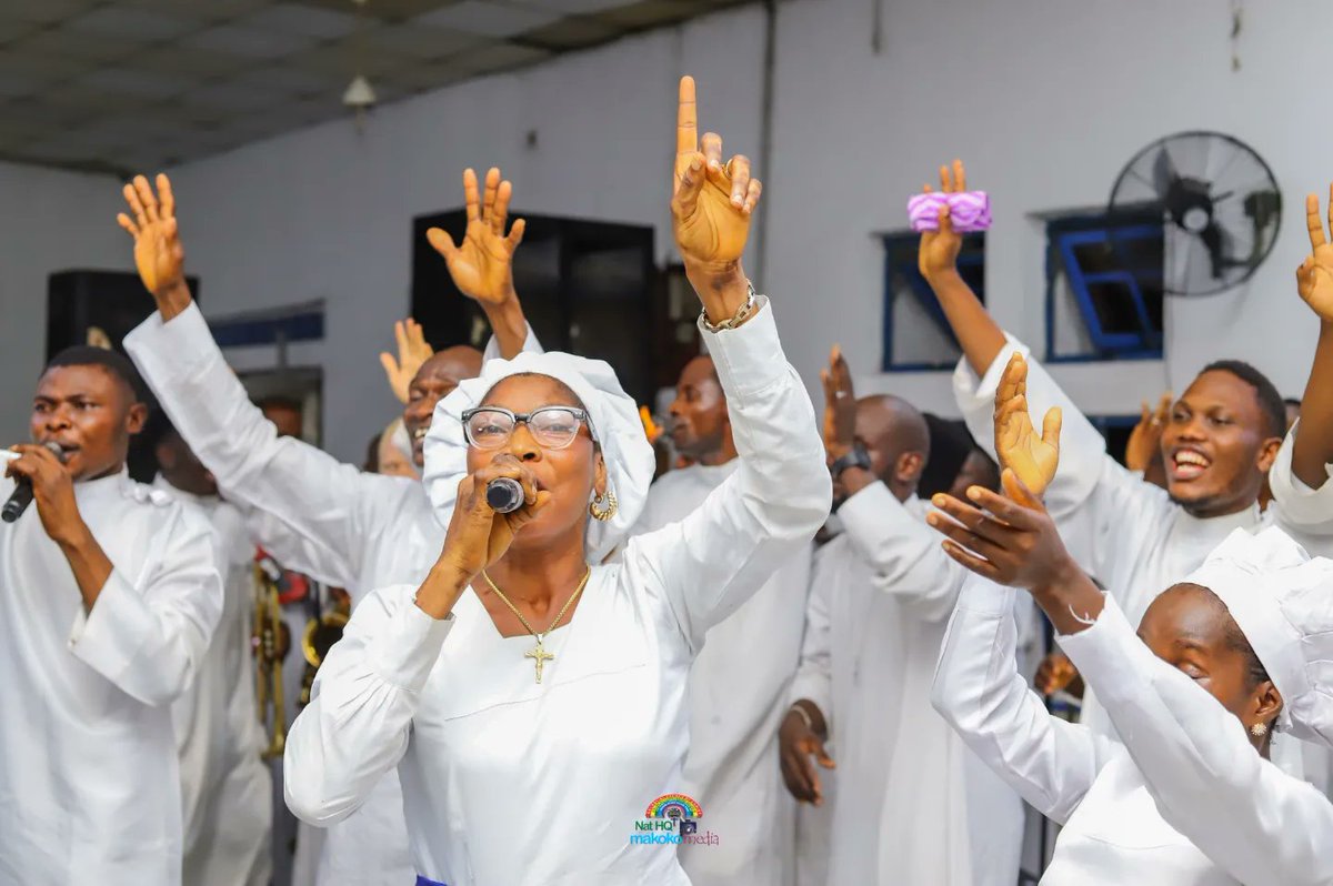 Who gave himself for us, that he might redeem us from all iniquity, and purify unto himself a peculiar people, zealous of good works.🙏🌈
Tit 2:14

#HappyNewMonth #Worship #Service #NewMoon #WatchNight #november #cccworldwide #cccmakoko #celestialchurchofchrist