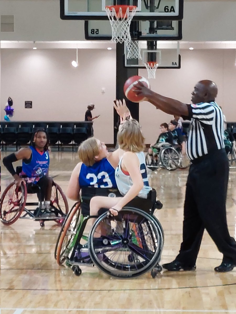 mswheelcats's tweet photo. Ready for game 1 MS Wheelcats vs. Sportables. Thank you to our wonderful sponsors the Baptist Healthplex-Clinton,  Century Club Charities Century, Craig H. Neilsen Foundation and the MS Department of Rehabilitation Service for making this possible. https://t.co/v70qxST5XZ