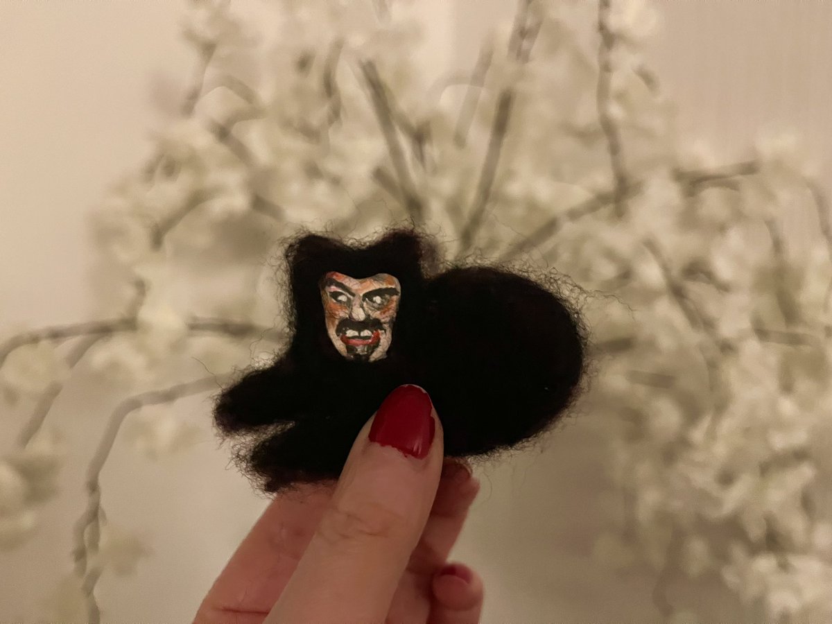 Every so often I forget that I made a tiny Vlad and then he appears somewhere random and terrifies me.