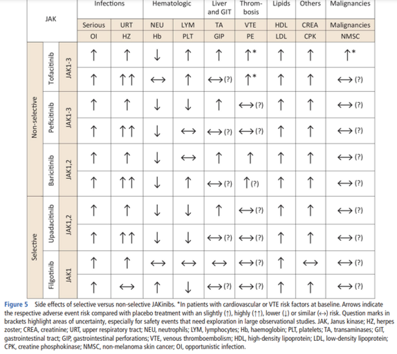 🤩All you want to know about #JAKinhibitors is in this #review❗ 
⛳ #efficacy
🛡️ #safety
🎯 #selectivity
🔢 1^/2^#generation

👉 new paradigm for the treatment of #inflammatorydiseases
#RA #PsA #SpA #psoriasis #IBD #AD

🔗bit.ly/3QKL2Pa

<a href="/DanielAletaha/">Daniel Aletaha</a> <a href="/MichaelBonell10/">Bonelli Lab</a>