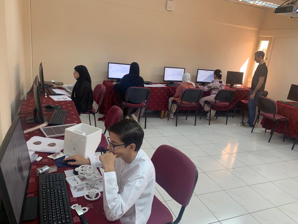 scienceclubae's tweet image. مقتطفات من أنشطة النادي في ورش الروبوت والطباعة ثلاثية الأبعاد
Excerpts from the club&apos;s activities in robotics workshops and 3D printing
#Excerpts #ClubActivities #RoboticsWorkshops #3DPrinting #مقتطفات #أنشطة_النادي #ورش_الروبوت #الطباعة_ثلاثية_الأبعاد