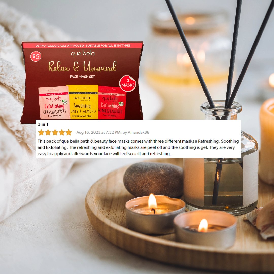 Que Bella Beauty Face Masks tweet media