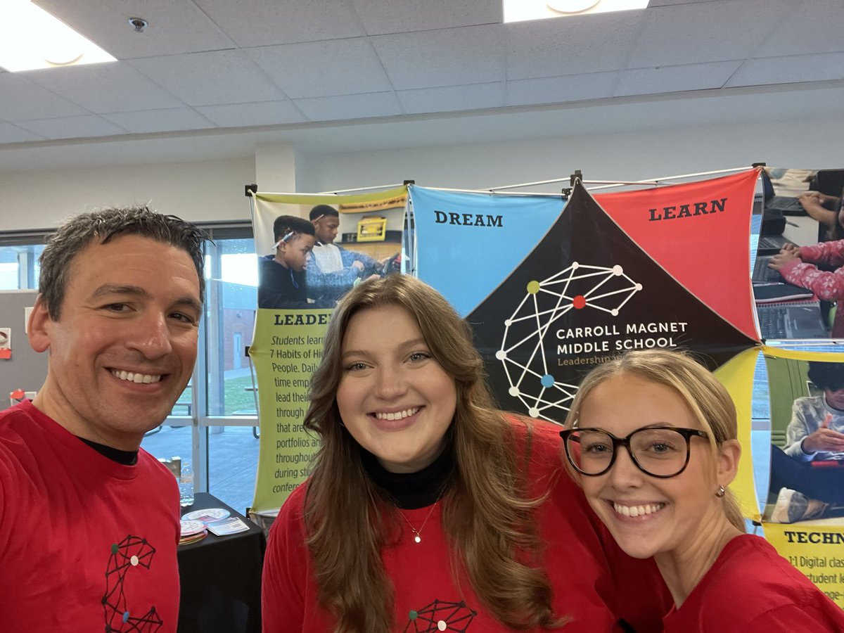 Such an fantastic crowd of prospective <a href="/CMMSCougars/">Carroll LT Magnet</a> families learning all about our amazing school community this today at the <a href="/wcpssmagnets/">WCPSS Office of Magnet Schools (Choice Schools)</a> fair. 

#ThePlaceToBe