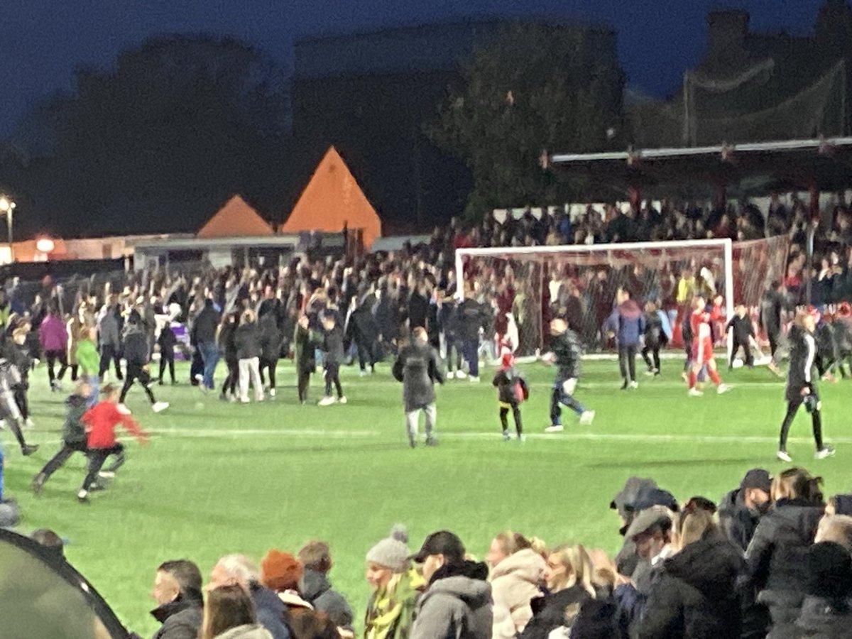 BBC Sport Kent (@bbckentsport) on Twitter photo THEY’RE GIANTKILLERS. <a href="/RamsgateFC/">Ramsgate Football Club (C)!!</a> celebrate the biggest day in their history. They beat Woking, 62 places above them in the football pyramid and win through to the second round of the FA Cup THEY’RE GIANTKILLERS. <a href="/RamsgateFC/">Ramsgate Football Club (C)!!</a> celebrate the biggest day in their history. They beat Woking, 62 places above them in the football pyramid and win through to the second round of the FA Cup