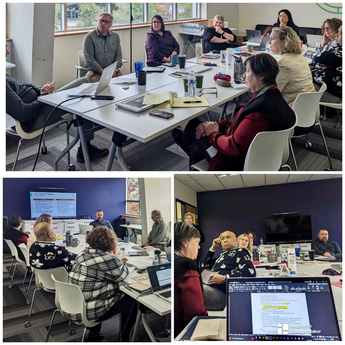 DocJCLuebke's tweet image. The executive team at @RelayResources kicked off our strategic planning process this past Wednesday, facilitated by the one and only Denise Conroy!
#LeadingChange #DisabilityInclusion #SocialEnterprises #AffordableHousing
#TeamRelay