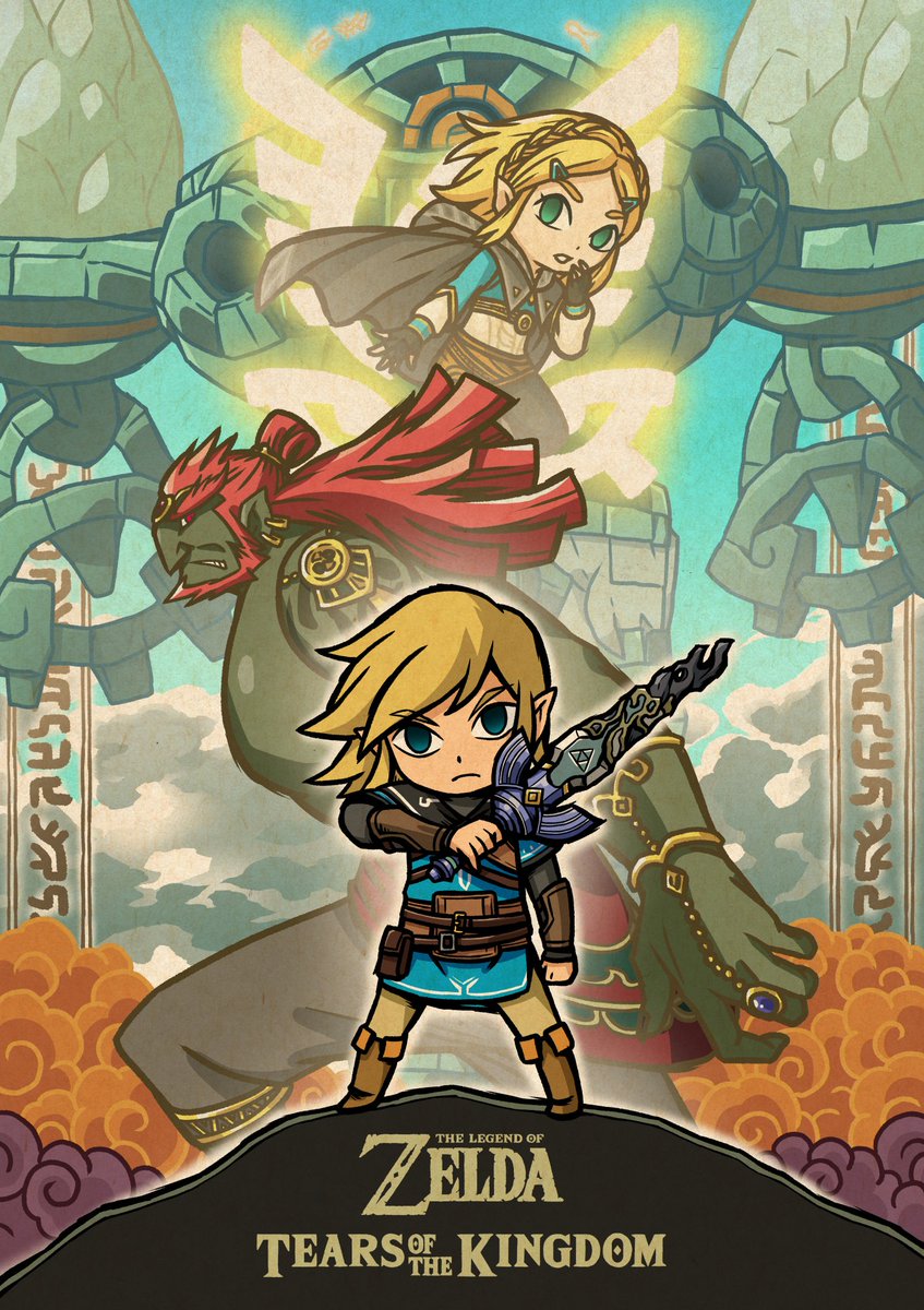 Fan art | The Legend of Zelda: Tears of the Kingdom

Artist: <a href="/77mokume/">木目ナナ</a>