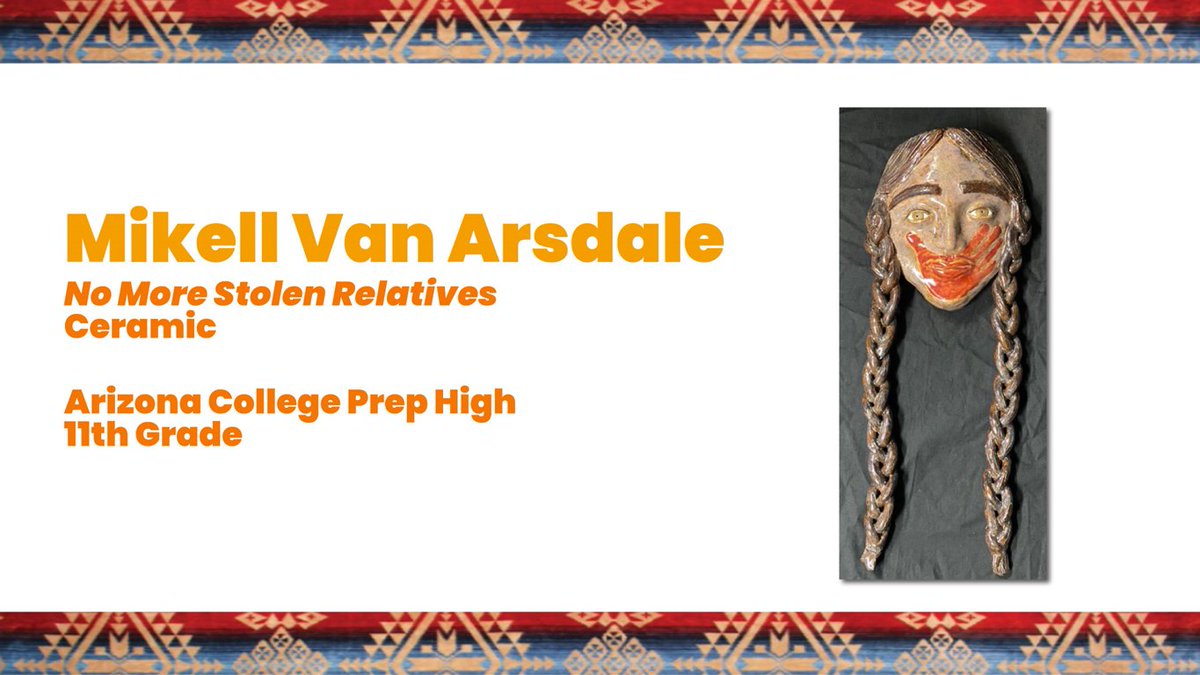ChandlerUnified's tweet image. In honor of Indigenous Heritage Month, CUSD is showcasing art created by students who identify with the indigenous community on all district computer screensavers. Check out a handful of their wonderful work!

#WeAreChandlerUnified @CusdEquity @CUSDFineArts