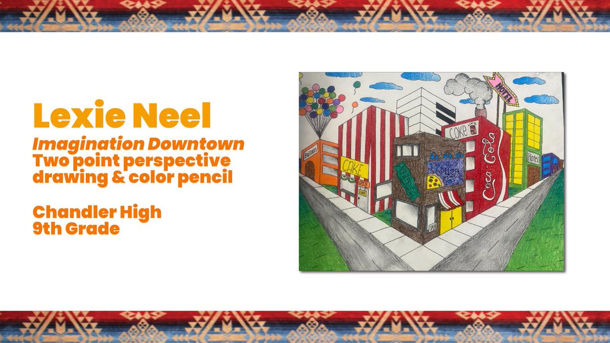 ChandlerUnified's tweet image. In honor of Indigenous Heritage Month, CUSD is showcasing art created by students who identify with the indigenous community on all district computer screensavers. Check out a handful of their wonderful work!

#WeAreChandlerUnified @CusdEquity @CUSDFineArts