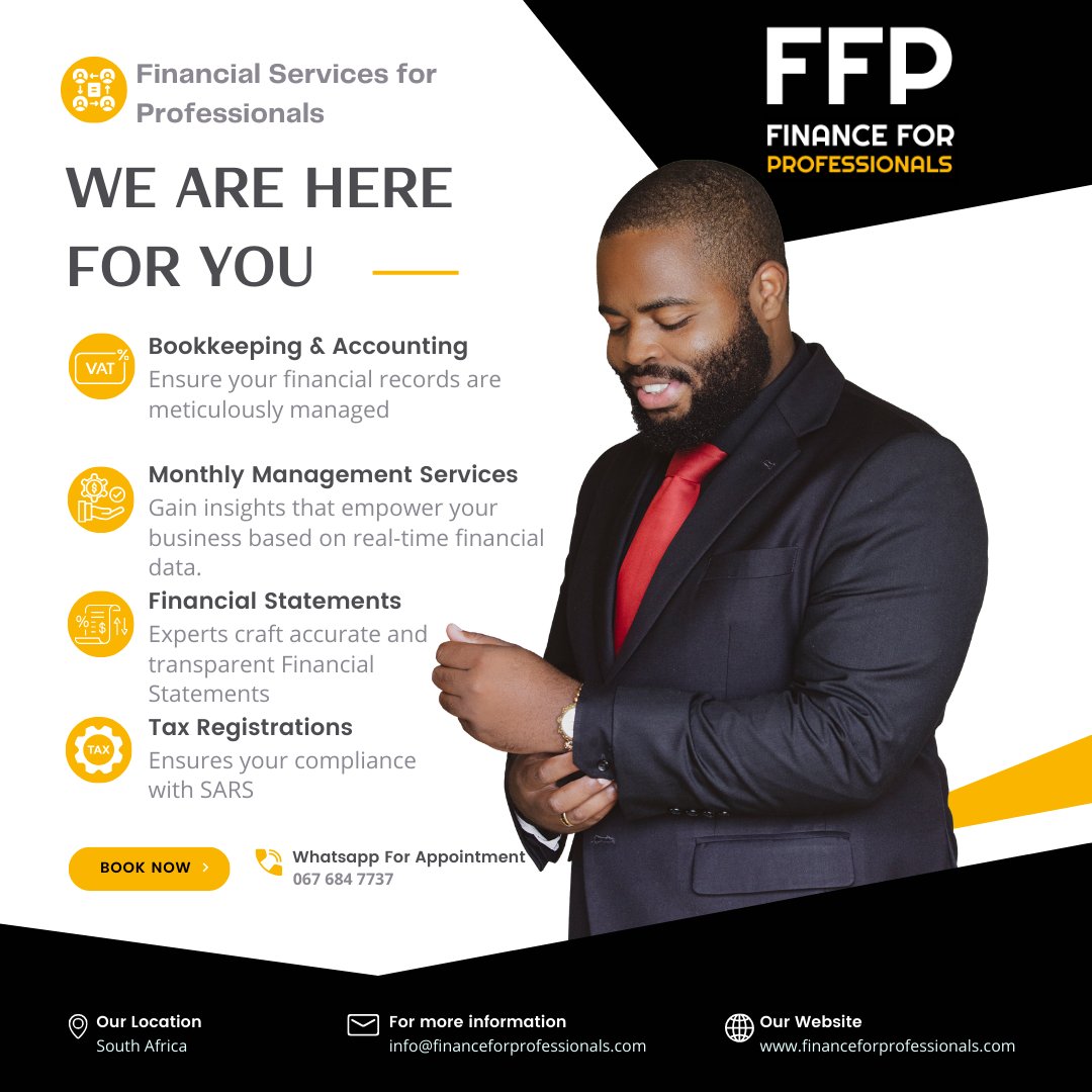 FinanceforProSA's tweet photo. 🏦 Unbiased Independent Reviews, Monthly Management Services, and a comprehensive Business Plan – the pillars of financial strategy. #FinanceForProfessionals #FinancialExcellence https://t.co/dKdSUcIYcI