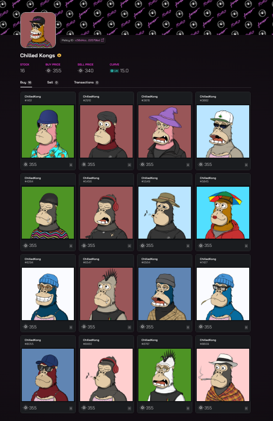 CswapDEX's tweet photo. 🚨 SAVE 30 ADA ALERT🚨

Choose from one of 16 @ChilledKongs for 355 ADA. The FP elsewhere is 385 ADA.

In the Market for a Kong, save some ADA!

https://t.co/EsFvf2kn2X

$CSWAP https://t.co/04aL4tBHTK