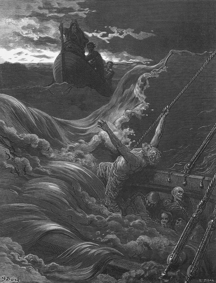 "Aşkın acılığı dolmuş içime, sarhoşum;
Yarılsın artık bu tekne, alsın beni deniz."

— Arthur Rimbaud