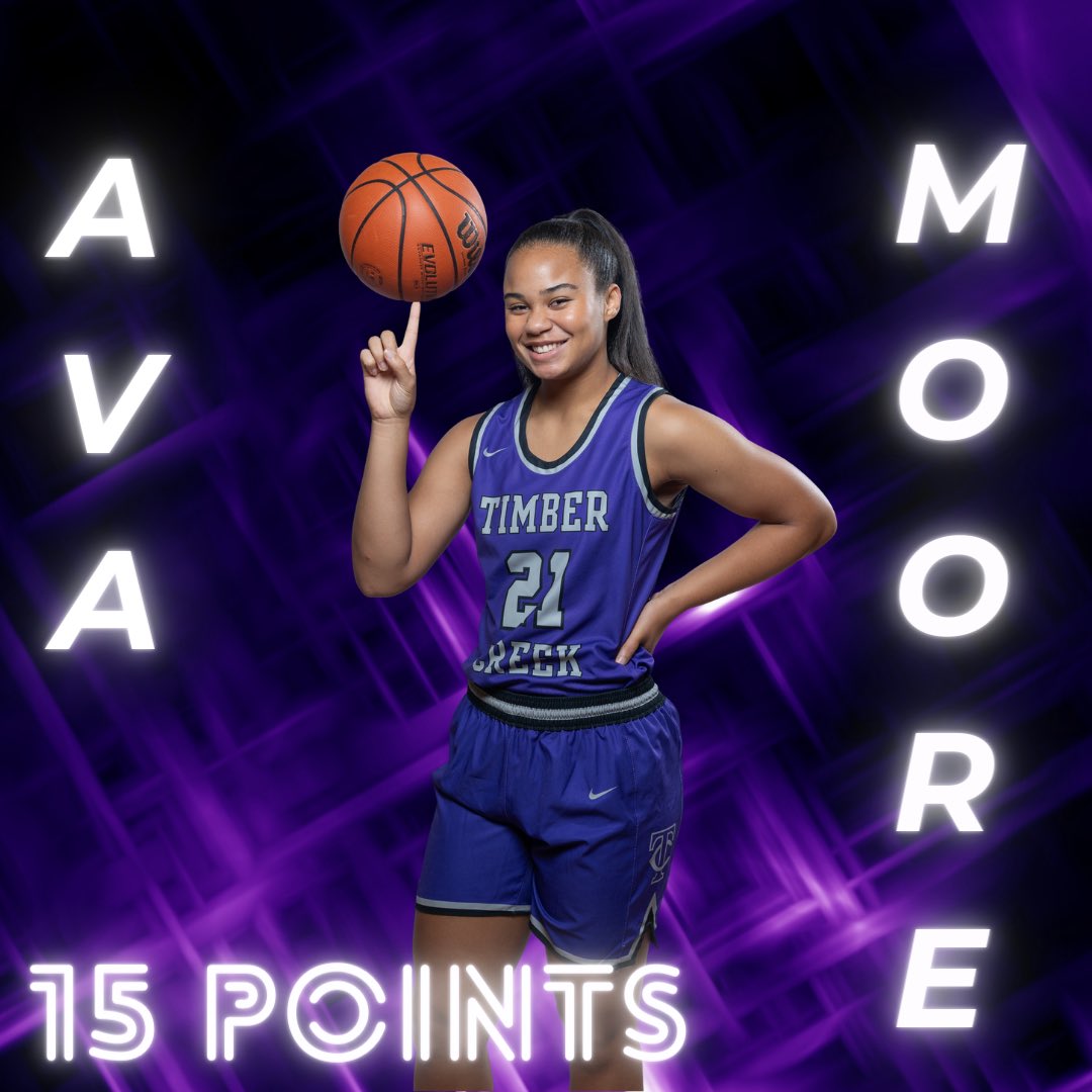 TCGBB's tweet photo. Big night for @ava_moore2006 !!! 15 points to help lead the Lady Falcons to the win! @KISDAthletics @TimberCreek_HS https://t.co/SjeuoEIS8x