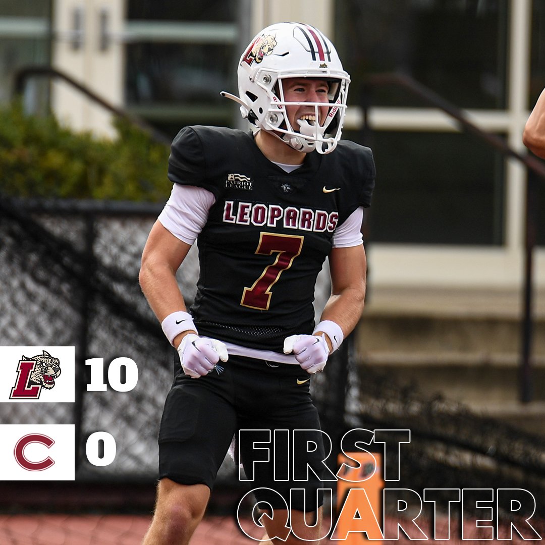 LafColFootball's tweet photo. Lafayette leads at the end of the first!

#ClimbTheHill | #RollPards https://t.co/8KQc63NIHv