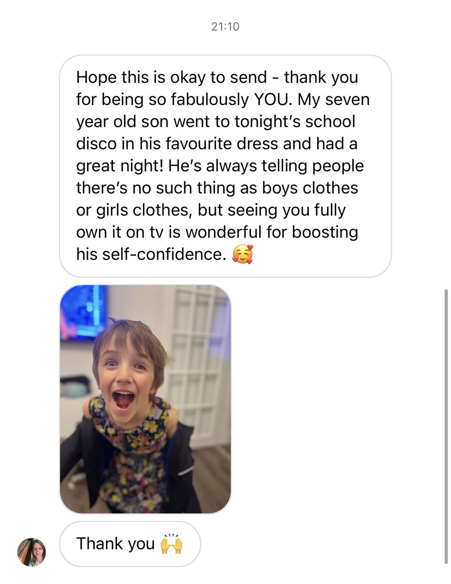 Layton Williams (@laytonwilliams) on Twitter photo Keep smiling! Ahead of tonight I thought I'd share some love and positivity from proud parents and #Strictly fans ✨
Dancing on prime time TV with <a href="/kuzmin__nikita/">Nikita Kuzmin</a> being authentically me is inspiring others 🥹 It drowns out all the trolls, outrage and bigotry.
Keep doing YOU 🫶🏾 x Keep smiling! Ahead of tonight I thought I'd share some love and positivity from proud parents and #Strictly fans ✨
Dancing on prime time TV with <a href="/kuzmin__nikita/">Nikita Kuzmin</a> being authentically me is inspiring others 🥹 It drowns out all the trolls, outrage and bigotry.
Keep doing YOU 🫶🏾 x