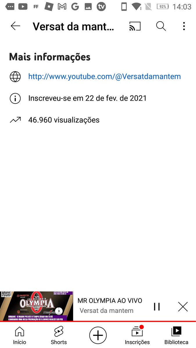 JERRYTOO4's tweet photo. @TeamYouTube At this exact moment on Youtube there is a live broadcast in which the individual is giving the "pix scam", where the scammer asks viewers to send pix of certain values, and promises to deliver https://t.co/E92HLjWzfH