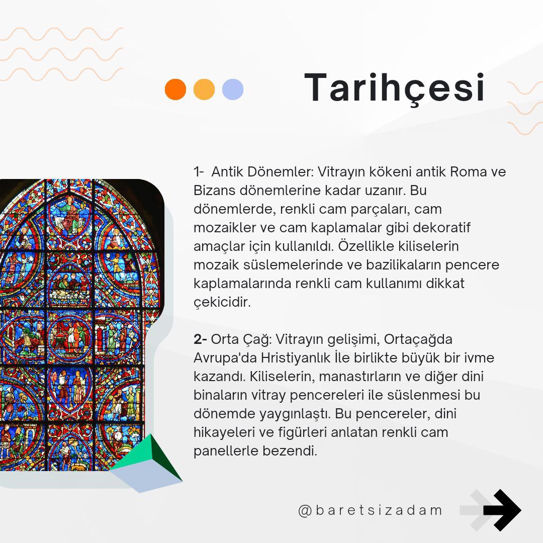 baretsizadam's tweet photo. Vitray Nedir?
#baretsizadam #restorasyon #vitray https://t.co/LEOjkhpz4U
